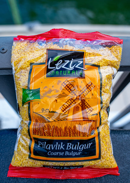 Leziz Coarse Bulgur, 1000g, Wheat Berries, 100% Natural